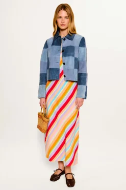 RIXO Mazara Suede Jacket^ Coats And Jackets