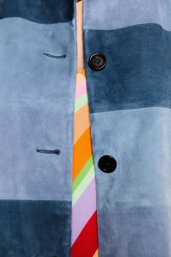 RIXO Mazara Suede Jacket^ Coats And Jackets