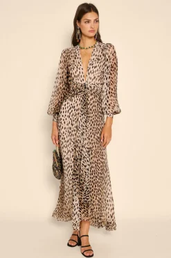 RIXO Meera Chiffon Gown^ Wedding Guest Dresses|Wedding Guest