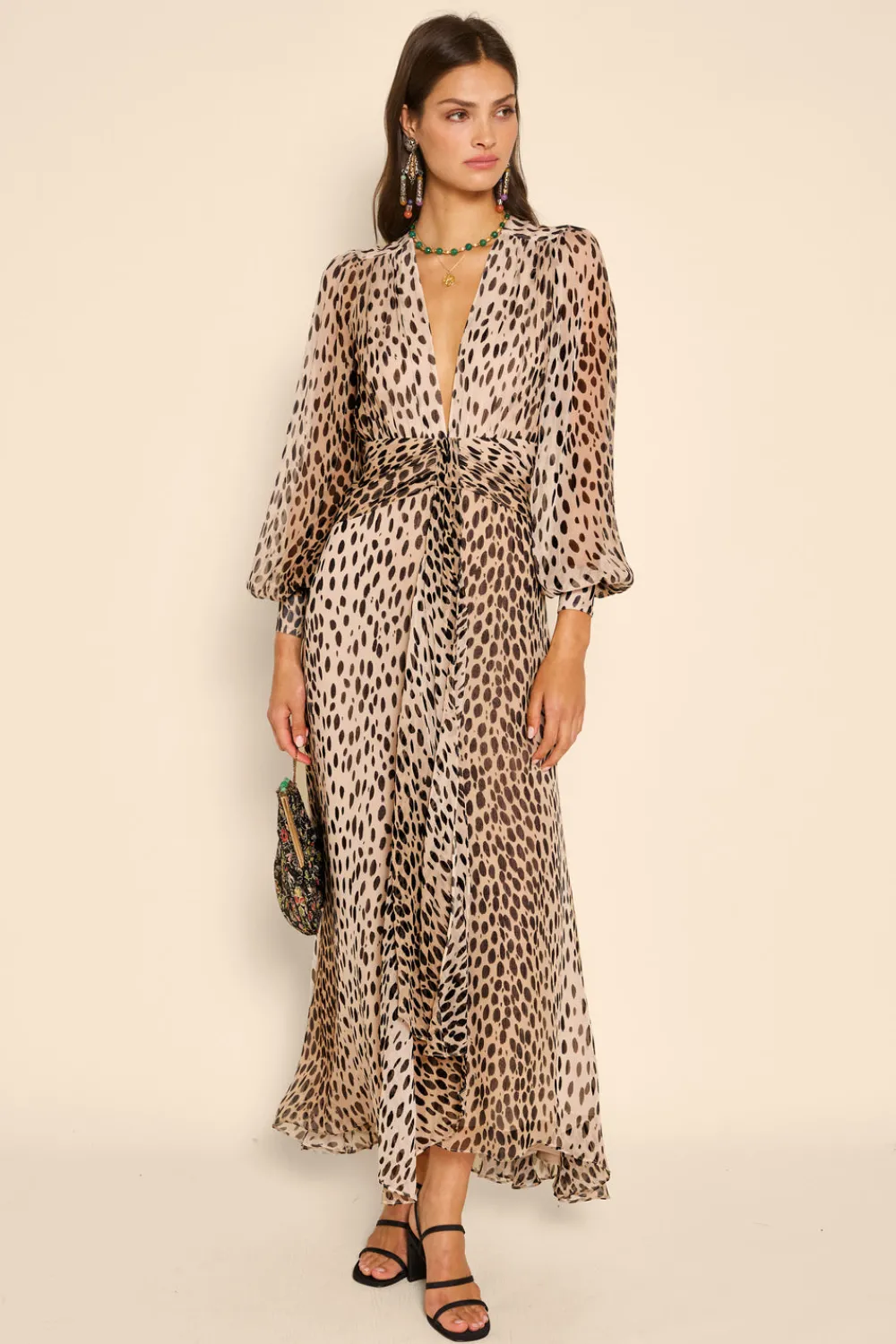 RIXO Meera Chiffon Gown^ Wedding Guest Dresses|Wedding Guest