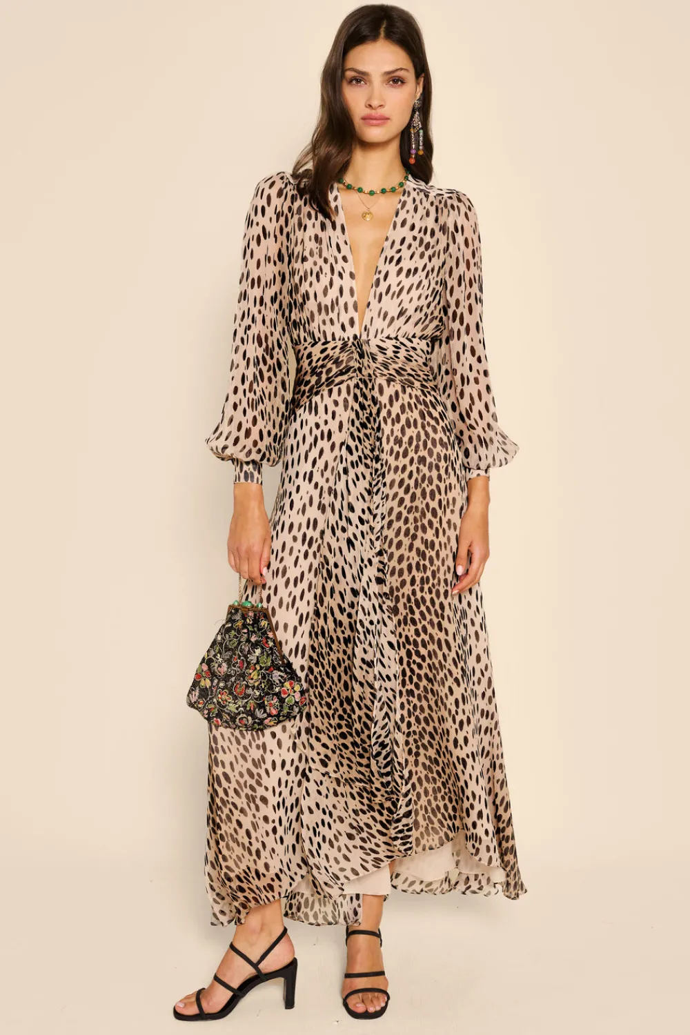 RIXO Meera Chiffon Gown^ Wedding Guest Dresses|Wedding Guest