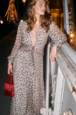 RIXO Meera Chiffon Gown^ Wedding Guest Dresses|Wedding Guest