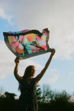 RIXO Menno Silk Scarf^ Scarves