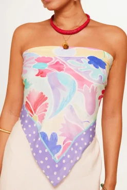 RIXO Menno Silk Scarf^ Scarves