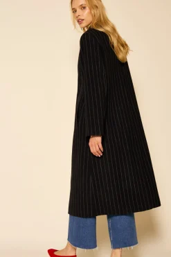 RIXO Milly Pinstriped Coat^ Coats And Jackets