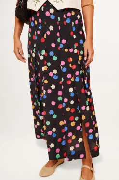 RIXO Noele Cotton-Blend Midi Skirt^ Skirts|Co-Ords