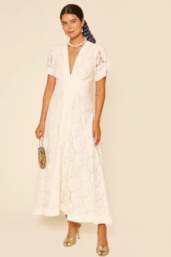 RIXO Novara Lace Midi Dress^ Bridal Registry