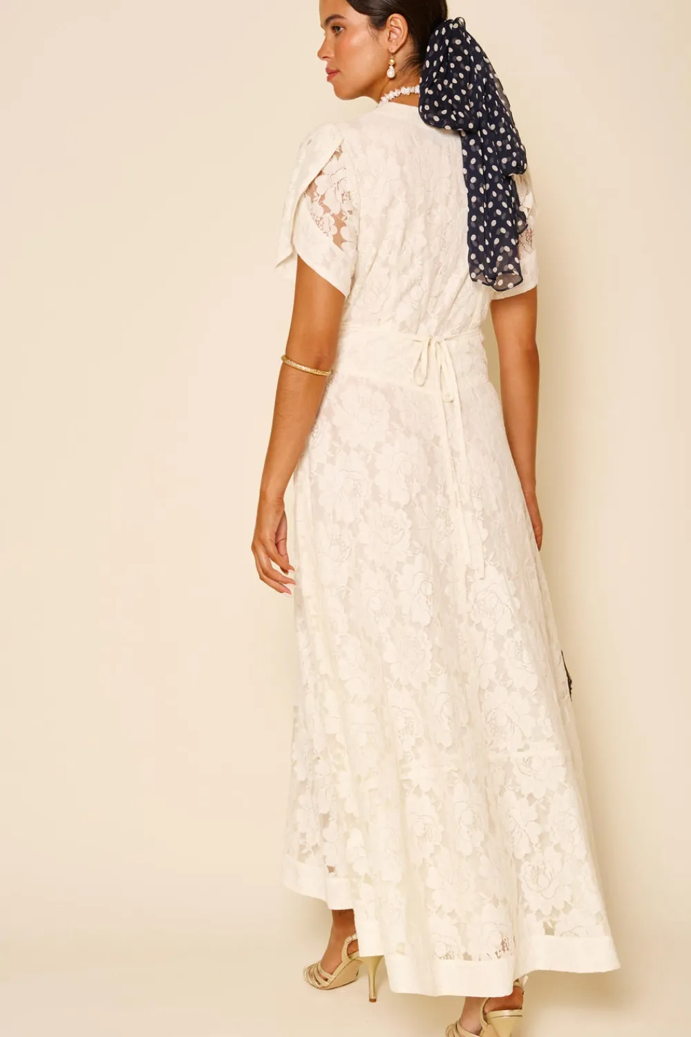 RIXO Novara Lace Midi Dress^ Bridal Registry