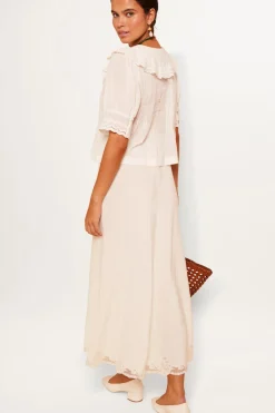 RIXO Quince Cotton Blouse^ Tops