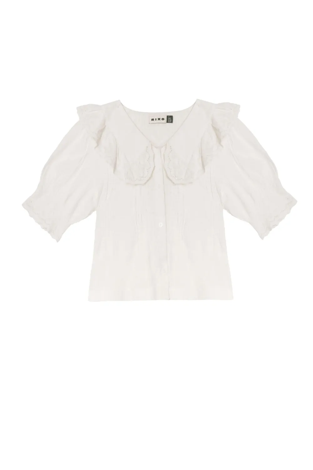 RIXO Quince Cotton Blouse^ Tops