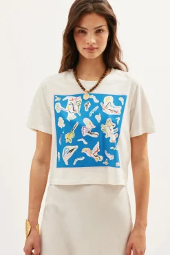 RIXO Ria Jersey T-Shirt^ Tops