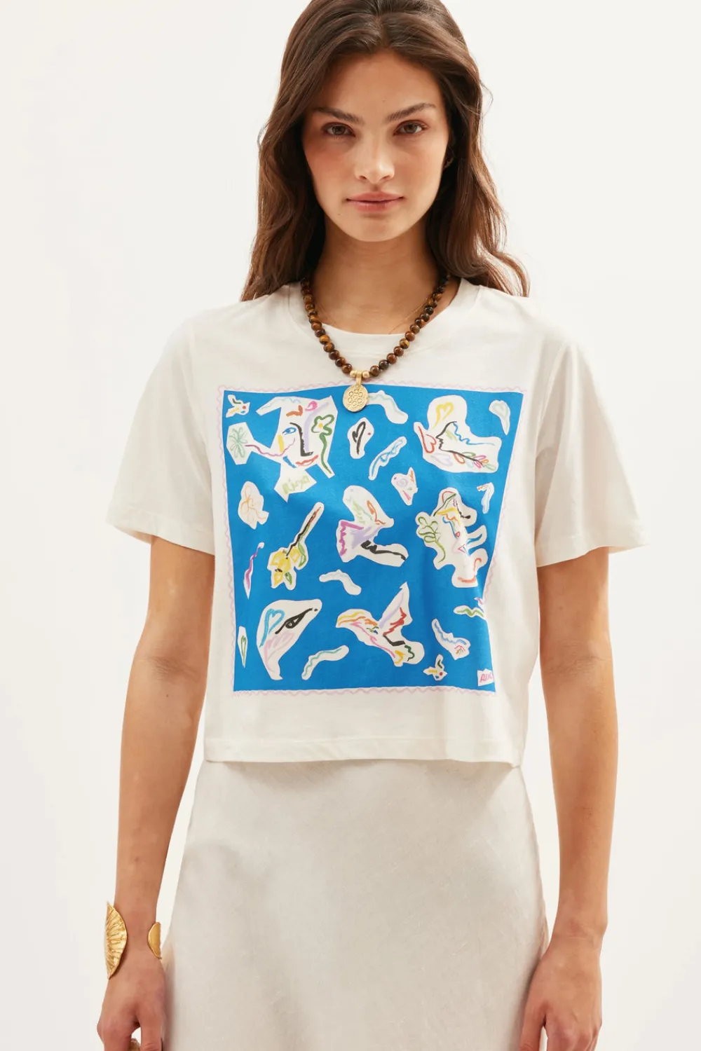 RIXO Ria Jersey T-Shirt^ Tops