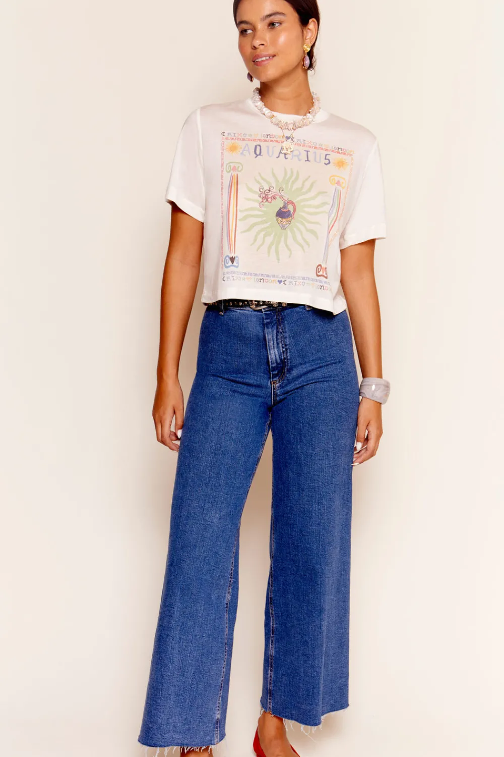 RIXO Ria Zodiac T-Shirt^ Tops