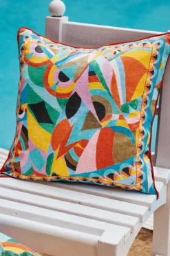 RIXO Romilly Linen and Cotton-Blend Cushion Cover^ Homeware