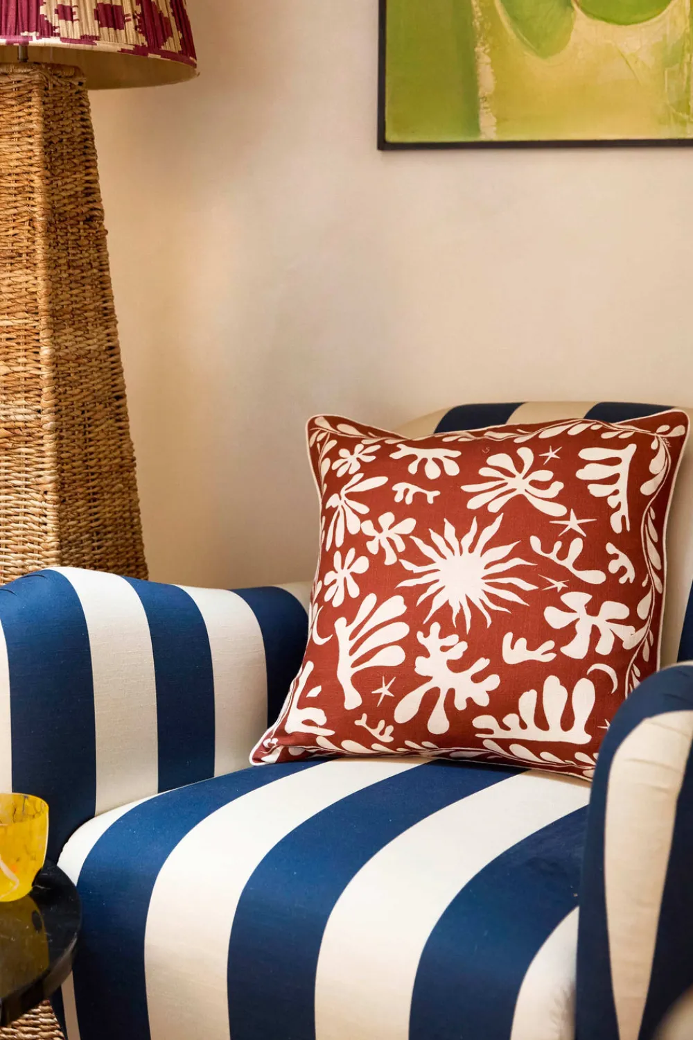 RIXO Romilly Linen and Cotton-Blend Cushion Cover^ Homeware