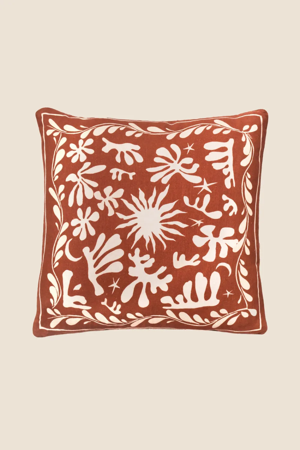 RIXO Romilly Linen and Cotton-Blend Cushion Cover^ Homeware