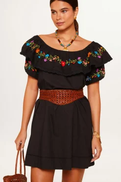 RIXO Saige Cotton Mini Dress^ Dresses