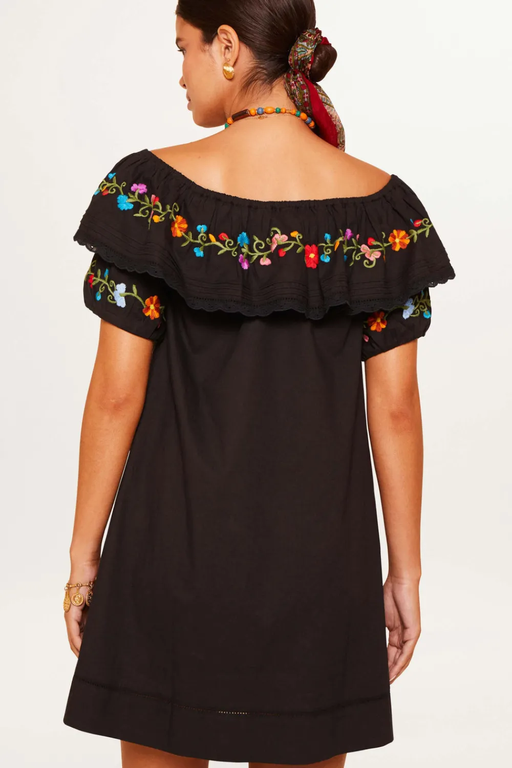 RIXO Saige Cotton Mini Dress^ Dresses