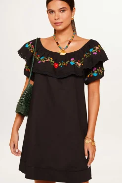 RIXO Saige Cotton Mini Dress^ Dresses