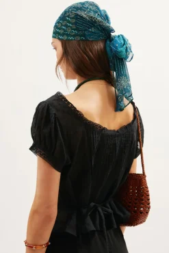 RIXO Sandi Cotton Top^ Tops