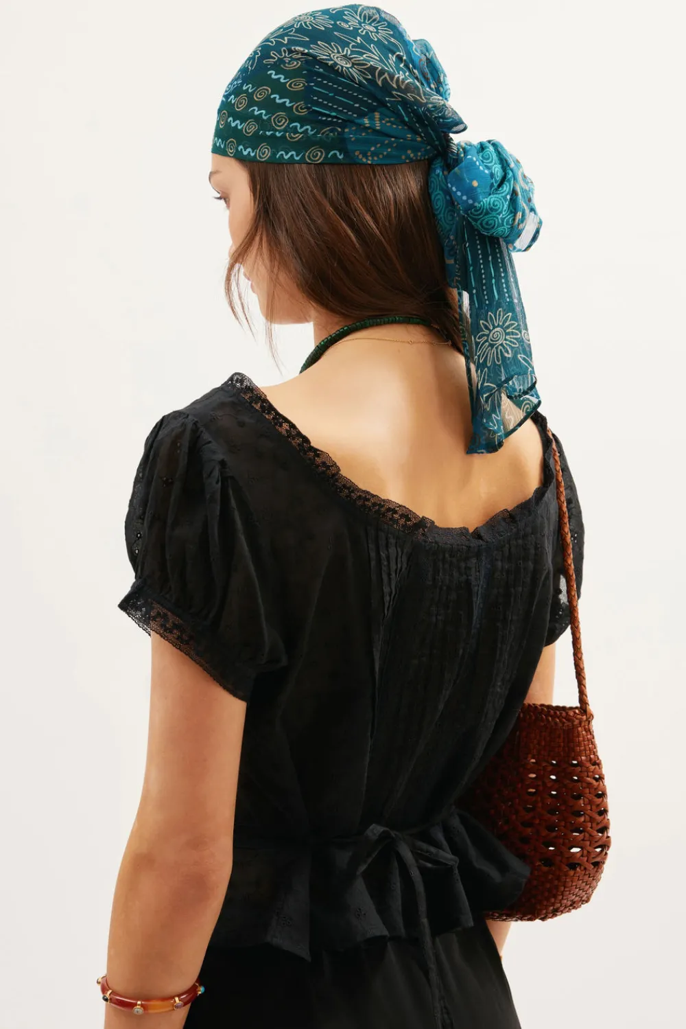 RIXO Sandi Cotton Top^ Tops