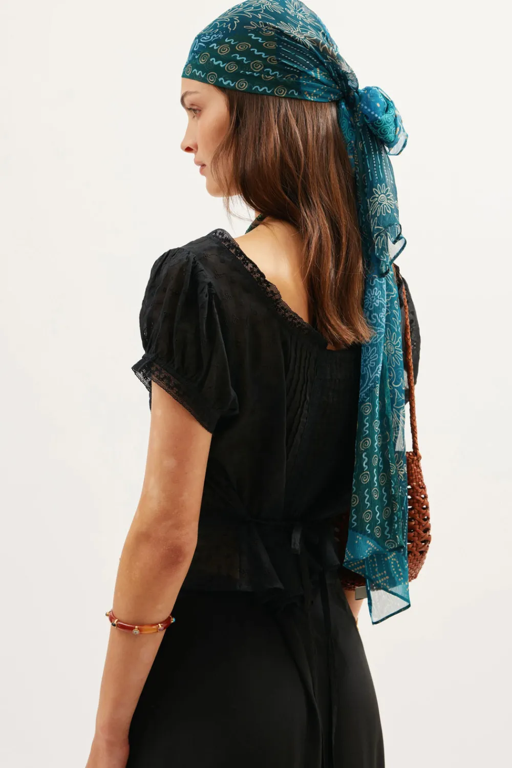 RIXO Sandi Cotton Top^ Tops