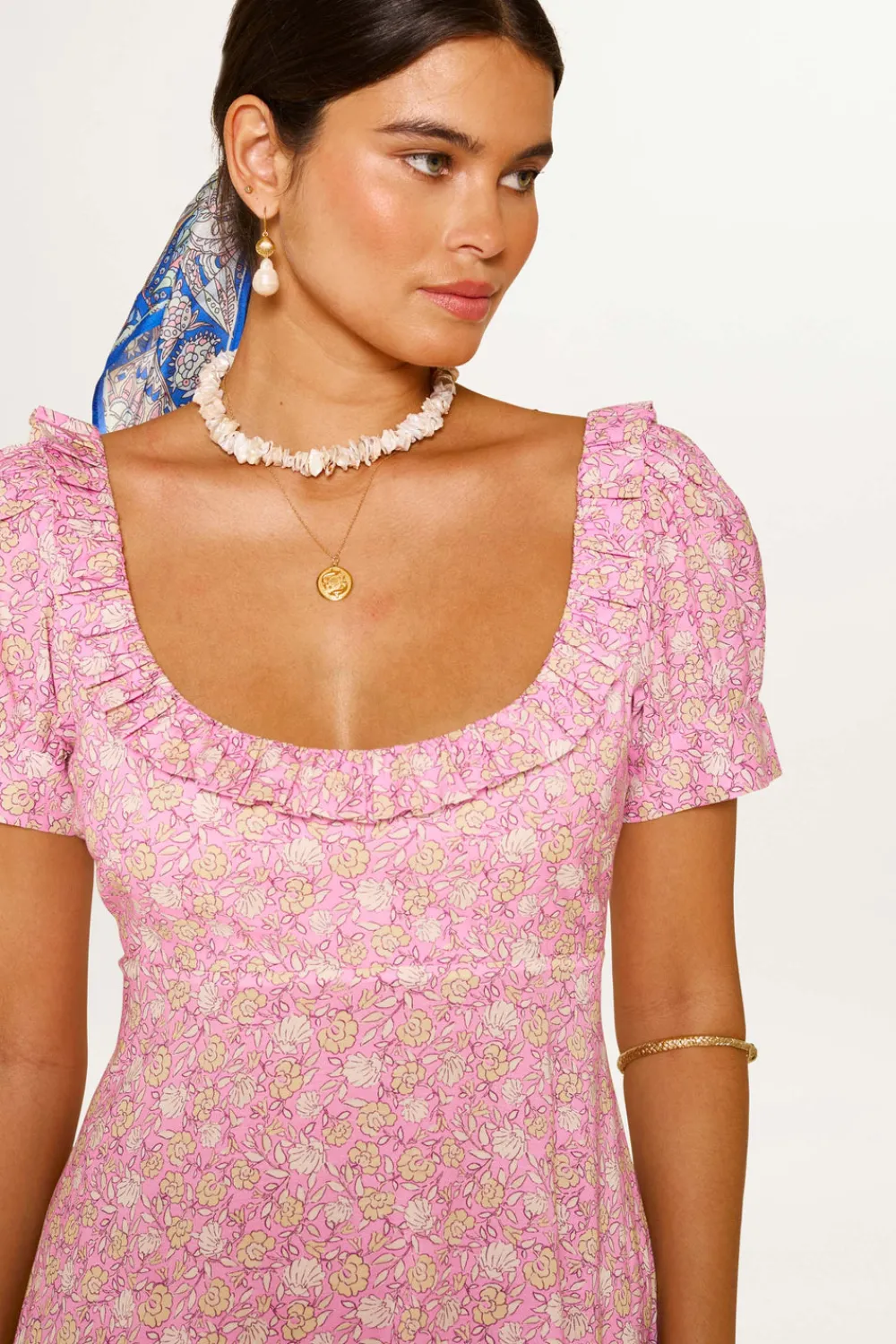 RIXO Sorana Cotton-Blend Midi Dress^ Occasion Dresses|Honeymoon