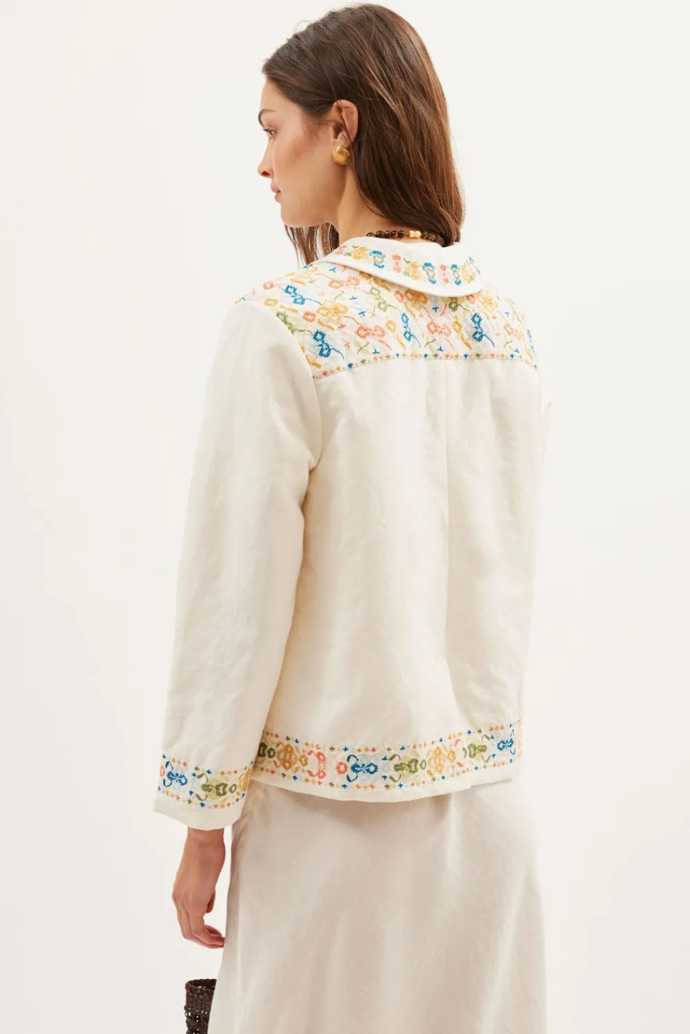 RIXO Taya Embroidered Jacket^ Coats And Jackets