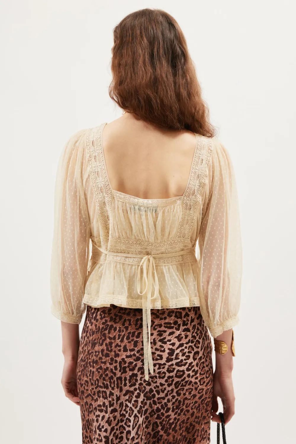 RIXO Tyla Tulle Top^ Tops