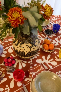 RIXO Zebe Linen and Cotton-Blend Tablecloth^ Homeware