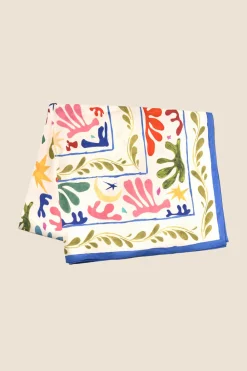 RIXO Zebe Linen and Cotton-Blend Tablecloth^ Homeware