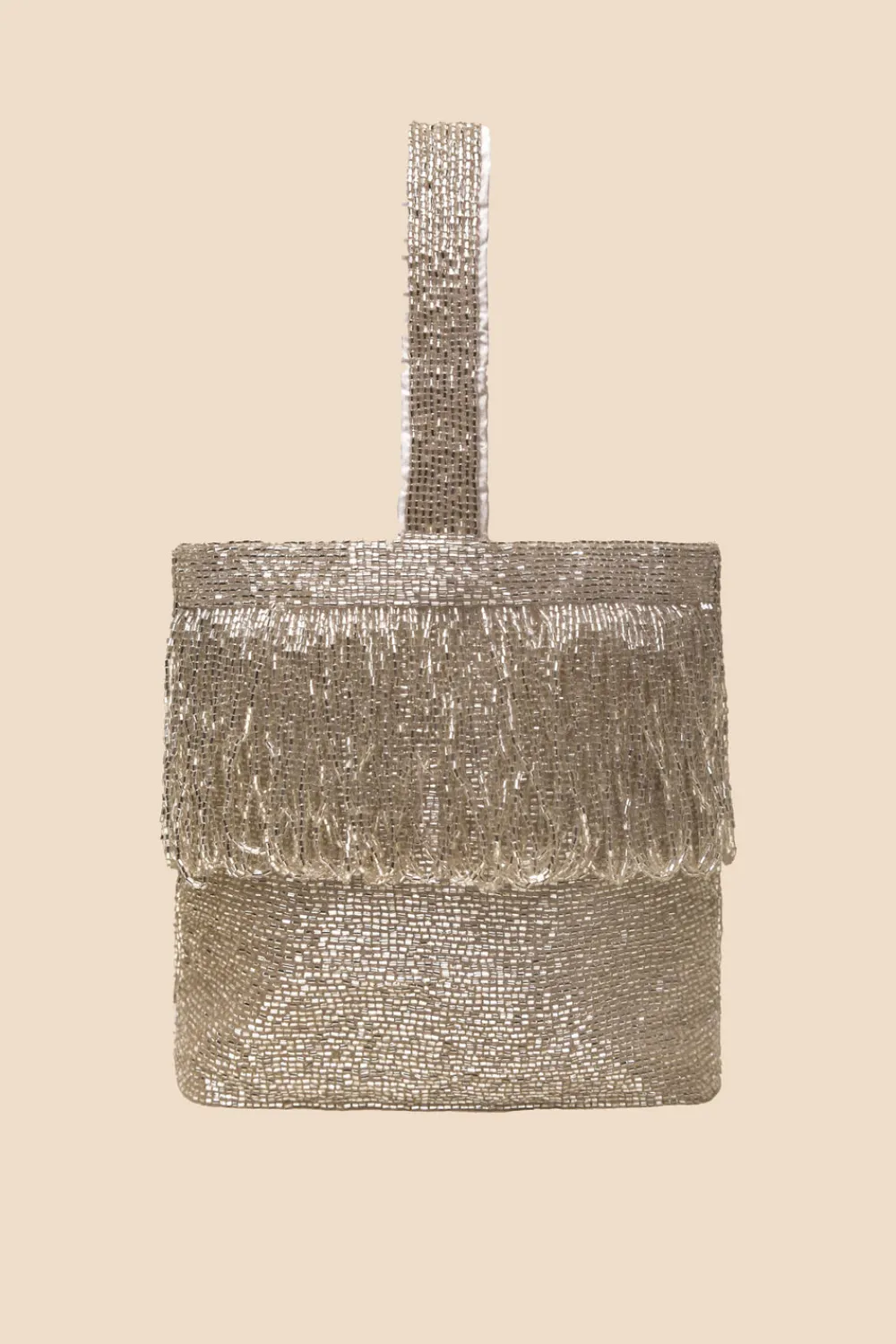 RIXO Zenni Beaded Bucket Bag^ Occasion Dresses|Black Tie